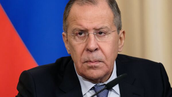 Serguéi Lavrov, el ministro ruso de Asuntos Exteriores - Sputnik Afrique