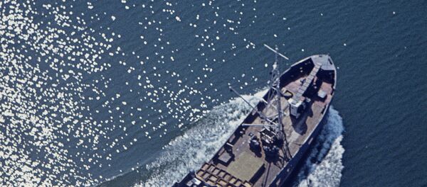 Un bateau de pêche Un bateau de pêche - Sputnik Afrique