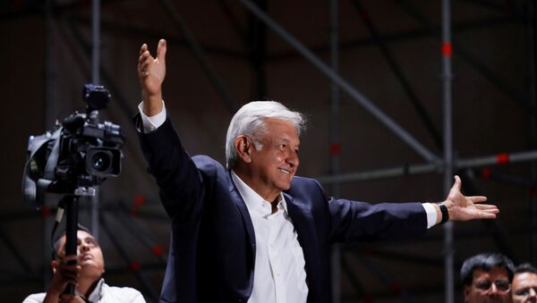 Andrés Manuel López Obrador, presidente electo de México - Sputnik Afrique