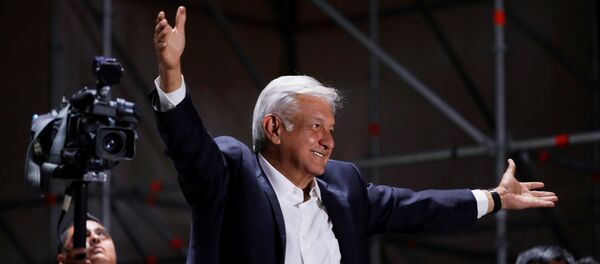 Andrés Manuel López Obrador, presidente electo de México Andrés Manuel López Obrador, presidente electo de México - Sputnik Afrique