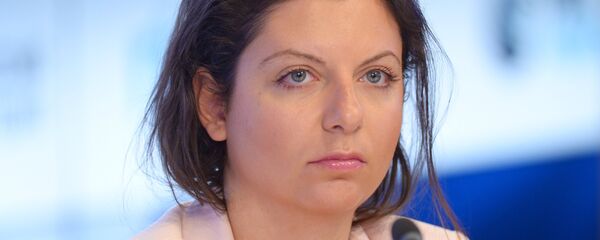 Sputnik- und RT-Chefredakteurin Margarita Simonjan - Sputnik Afrique