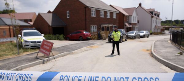 Ситуация в британском городе Эймсбери - Sputnik Afrique