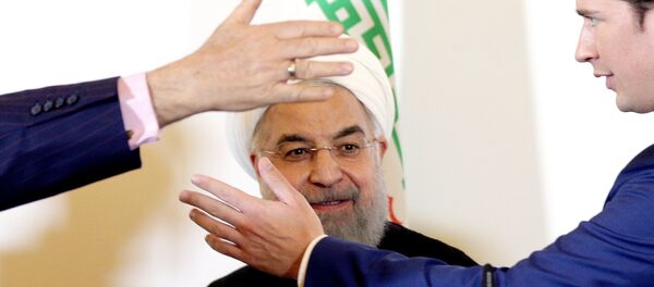 Hassan Rouhani et Sebastian Kurz Hassan Rouhani et Sebastian Kurz - Sputnik Afrique