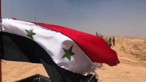 Сирийские войска на границе с Иорданией в провинции Дераа - Sputnik Afrique