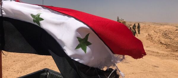 Сирийские войска на границе с Иорданией в провинции Дераа - Sputnik Afrique