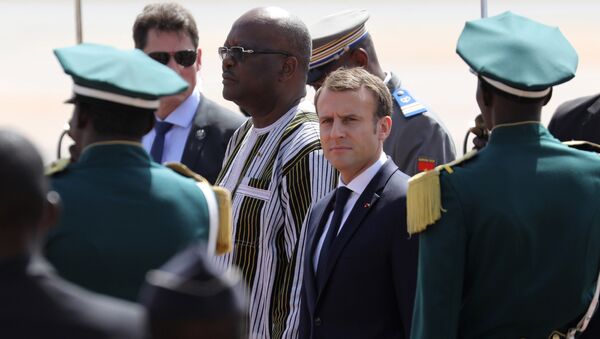 Macron,Ouagadougou - Sputnik Afrique