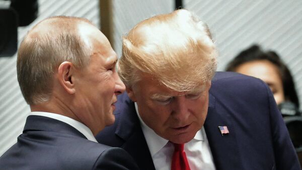 Vladimir Poutine et Donald Trump - Sputnik Afrique