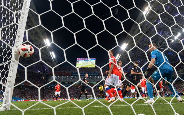 Un but marqué par la Croatie à la Russie en quarts - Sputnik Afrique