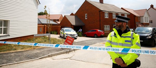 Policía británica en Amesbury, Reino Unido Policía británica en Amesbury, Reino Unido - Sputnik Afrique