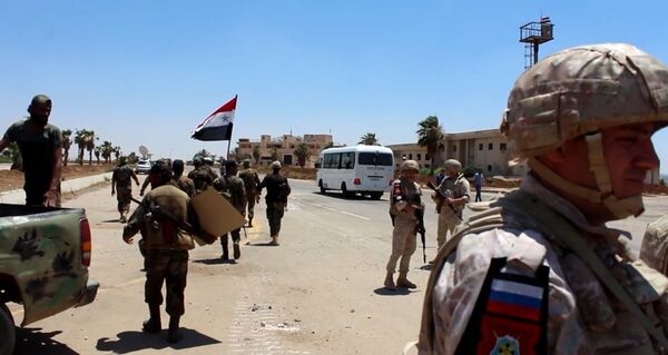 Province syrienne de Deraa: tout est prêt pour l’évacuation des radicaux vers Idlib - Sputnik Afrique