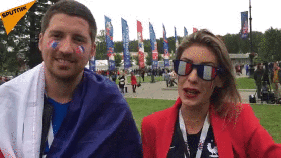 Que pensent des supporters français de la présence de Macron au match France-Belgique? - Sputnik Afrique