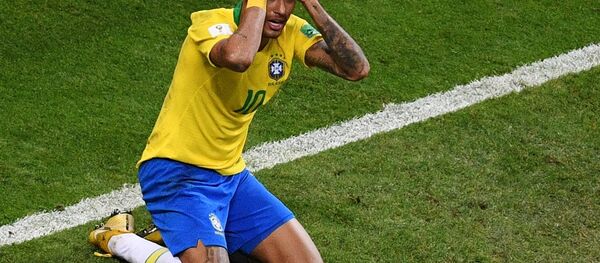 Neymar lors du Mondial 2018 - Sputnik Afrique