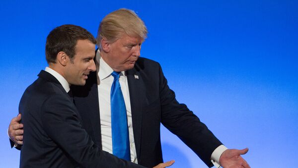 Visite de Donald Trump à Paris - Sputnik Afrique