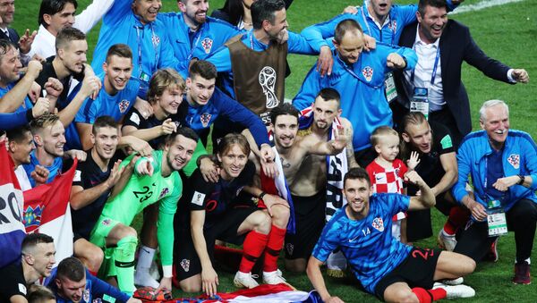 La Croatie en finale de la Coupe du Monde, résultat jamais atteint en ex-Yougoslavie - Sputnik Afrique