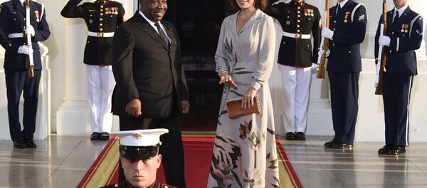 Ali Bongo Ondimba et son épouse Sylvia - Sputnik Afrique