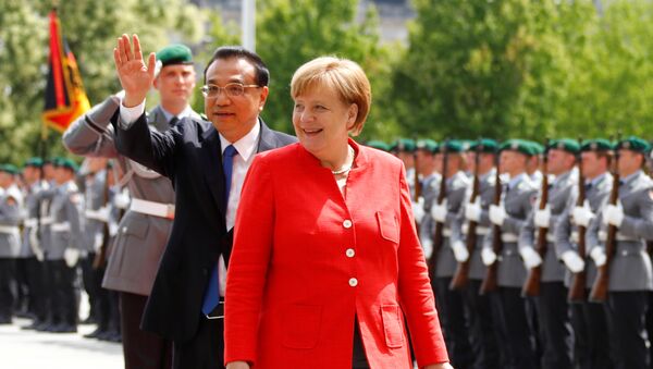 Angela Merkel et Li Keqiang - Sputnik Afrique