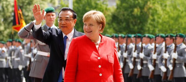 Angela Merkel et Li Keqiang - Sputnik Afrique