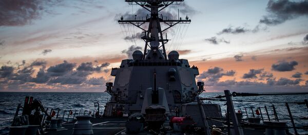 Le destroyer USS Dewey lors des exercices RIMPAC - Sputnik Afrique