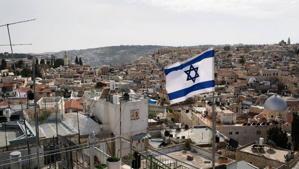 Drapeau d'Israël à Jérusalem - Sputnik Afrique