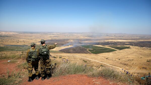Israelische Soldaten auf den Golanhöhen - Sputnik Afrique