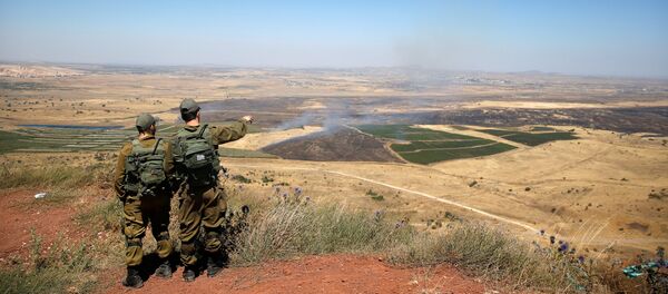 Israelische Soldaten auf den Golanhöhen - Sputnik Afrique