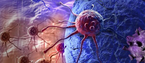 Раковые клетки атакуют организм - Sputnik Afrique