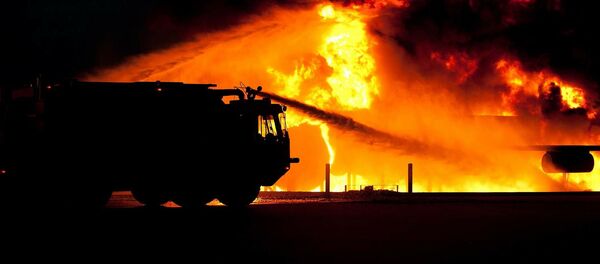 Un véhicule de pompiers - Sputnik Afrique