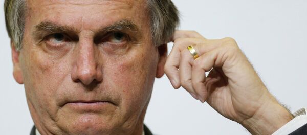 Jair Bolsonaro, deputado federa de Brasil y candidato a las elecciones presidenciales por el Partido Social Laborista. - Sputnik Afrique
