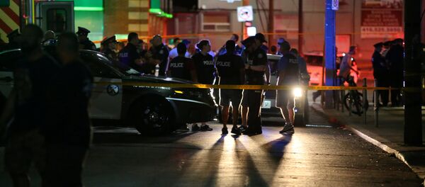 Sur les lieux de la fusillade de Toronto - Sputnik Afrique