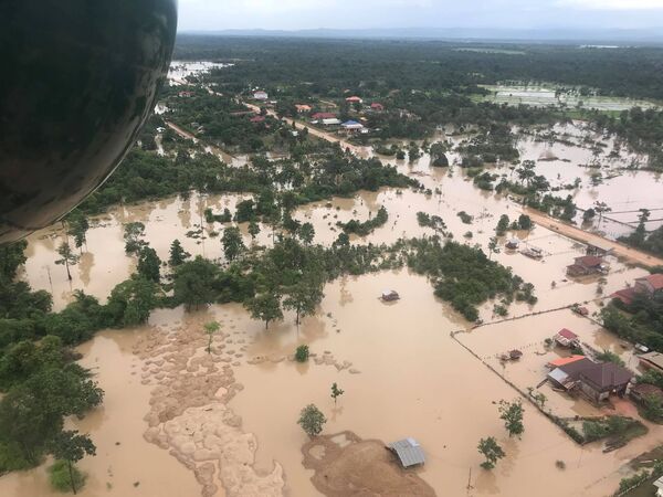 Effondrement d’un barrage au Laos - Sputnik Afrique