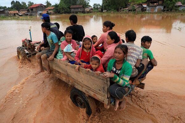 Effondrement d’un barrage au Laos - Sputnik Afrique