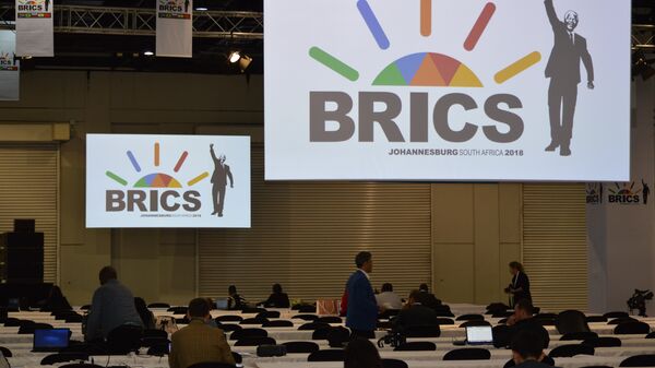 La dixième édition du sommet des BRICS à Johannesburg, en Afrique du Sud - Sputnik Afrique