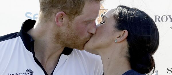 Prince Harry  et Meghan - Sputnik Afrique