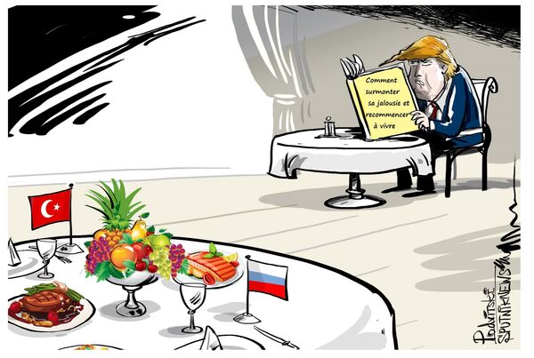 L’invitation au restaurant d’Erdogan  - Sputnik Afrique