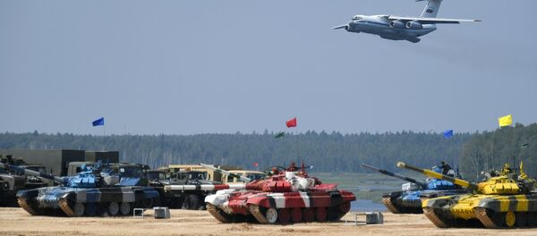 Открытие конкурса Танковый биатлон-2018 - Sputnik Afrique