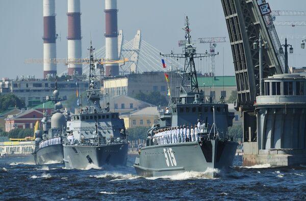 Les festivités consacrées à la Journée de la Marine russe - Sputnik Afrique