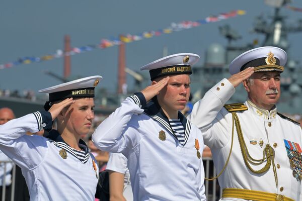 Les festivités consacrées à la Journée de la Marine russe - Sputnik Afrique
