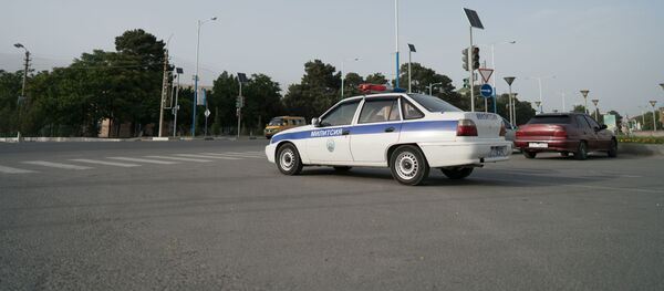 Voiture policière tadjike - Sputnik Afrique
