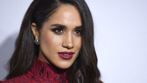 Meghan Markle arrives at ELLE's 6th annual Women in Television celebration at the Sunset Tower Hotel on Wednesday, Jan. 20, 2016, in Los Angeles. - Sputnik Afrique