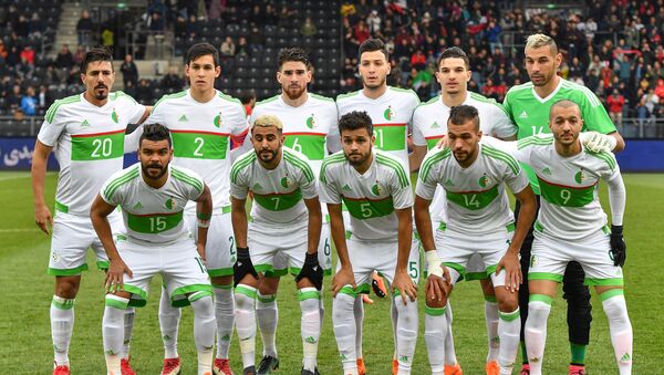 Algeria's players - Sputnik Afrique