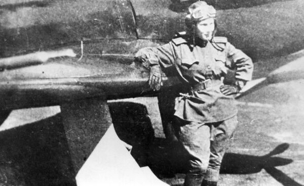 La lieutenante Lidia Litviak  - Sputnik Afrique