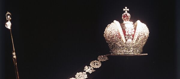 Les regalia fabriqués pour la coronation de Catherine II - Sputnik Afrique