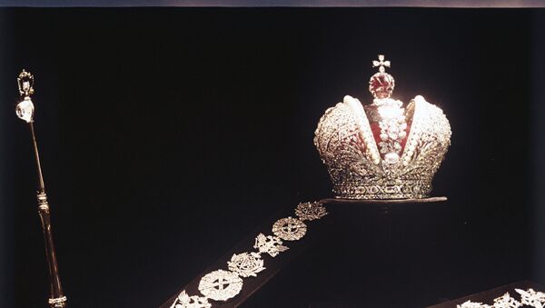 Les regalia fabriqués pour la coronation de Catherine II - Sputnik Afrique