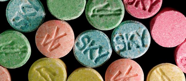 Ecstasy pills, which contain MDMA as their main chemical - Sputnik Afrique