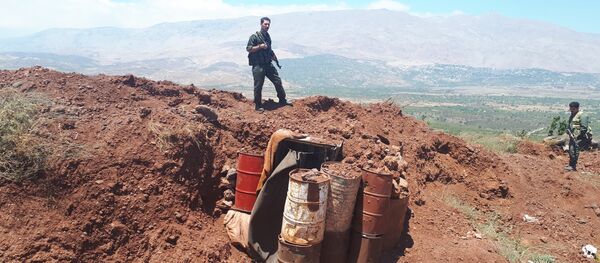 A la frontière entre la Syrie et Israël - Sputnik Afrique