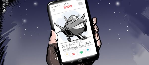 Sexe-piège? Le compte Tinder d’un soldat de la Royal Air Force piraté à cause du F-35 - Sputnik Afrique