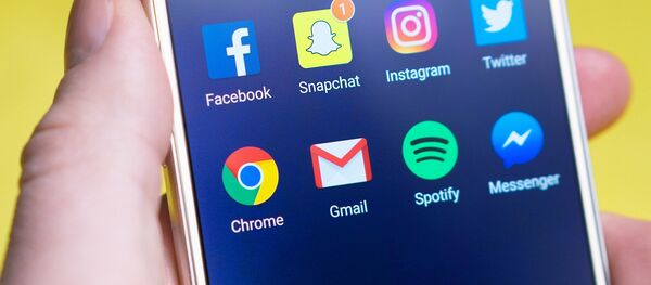 Los íconos de las aplicaciones de Google y Gmail - Sputnik Afrique