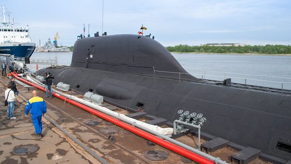 Un sous-marin nucléaire du projet Iassen - Sputnik Afrique