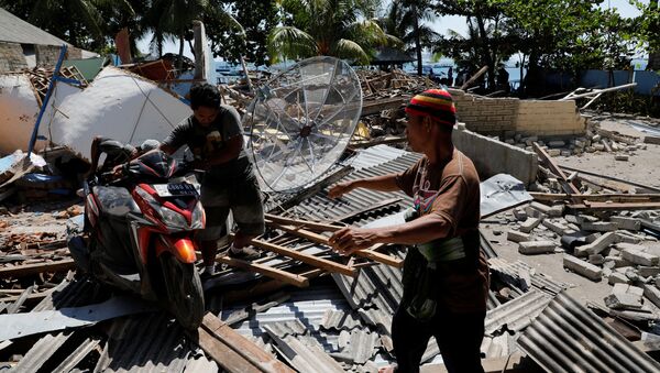 L'île de Lombok après le séisme du 5 août 2018 - Sputnik Afrique
