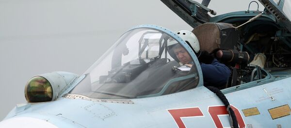 Un Su-27 (archive photo) - Sputnik Afrique